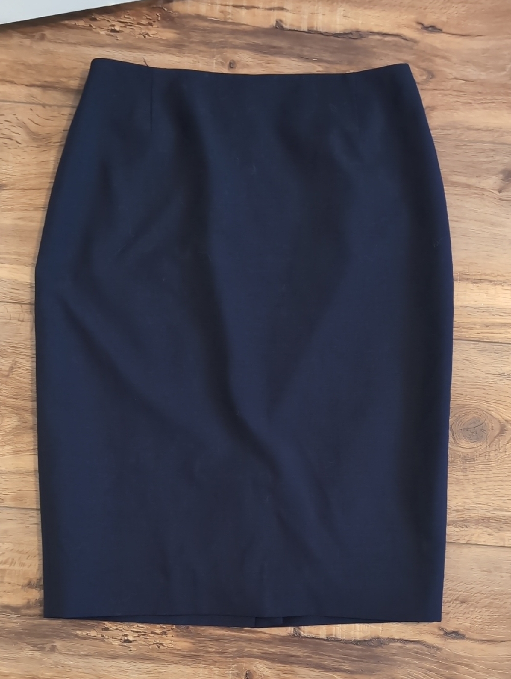 ANTONIO MELANI Navy Slim Pencil Skirt